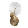 Indigo Настенный светильник 12021/B/1W Brass