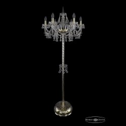 Торшер хрустальный 1409T2/6/195-160 G Bohemia Ivele Crystal (Стеклянный рожок)