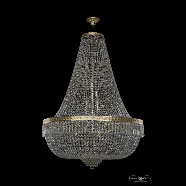Люстра хрустальная 19271/H2/100IV G Bohemia Ivele Crystal (Потолочные)
