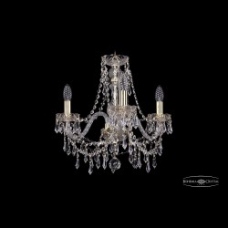 Люстра хрустальная 1403/3/160 G Bohemia Ivele Crystal (Стеклянный рожок)