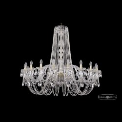 Люстра хрустальная 1402/20/460/h-115 G Bohemia Ivele Crystal (Стеклянный рожок)