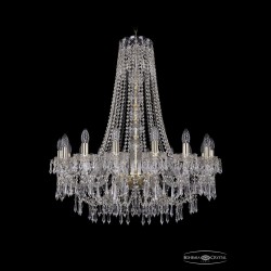 Люстра хрустальная 1403/16/300/h-95 G Bohemia Ivele Crystal (Стеклянный рожок)