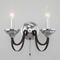 Настенный светильник в классическом стиле                      Eurosvet  60098/2 хром