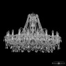 Люстра хрустальная 1411/20/400 Ni  Bohemia Ivele Crystal (Стеклянный рожок)