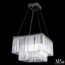 Люстра светодиодная SH10.42.C.Ni.E14.PK APL LED (Sicilia)