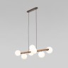 Подвесной светильник со стеклянными плафонами                      TK Lighting  10272 Estera Wood