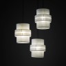 Подвесной светильник с тканевыми абажурами                      TK Lighting  6018 Calisto