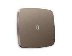 Ambrella Light Лицевая панель для 1-клавишных выключателей с подсветкой QUANT Ambrella Volt OMEGA OP6320