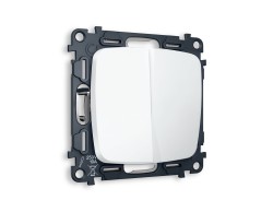 Ambrella Light Комплект механизма 2-клавишного выключателя Ambrella Volt OMEGA MO123010