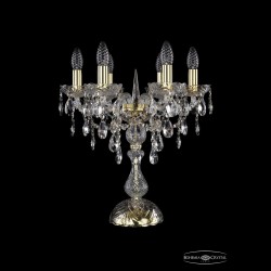 Настольная лампа 1415L/6/141-47 G Bohemia Ivele Crystal (Стеклянный рожок)