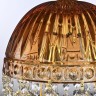 Подвесной светильник с цветным хрусталём 5478/22 G Amber/M-1G Bohemia Ivele Crystal (5478)