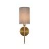 Indigo Настенный светильник 13033/1W Brass