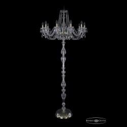 Торшер хрустальный 1402T1/10/300-210 G Bohemia Ivele Crystal (Стеклянный рожок)