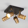Потолочный светильник                      Eurosvet  20063/4 LED античная бронза