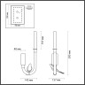 Бра ODEON LIGHT LARK 5431/2WL