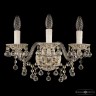 Бра хрустальные AL16309B/3/141 WMG Bohemia Ivele Crystal (Комбинированные)