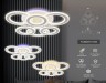 Ambrella Light Потолочная светодиодная люстра Acrylica FA8805