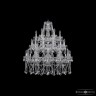 Люстра хрустальная 1413/12+12+6/300/3d Ni Bohemia Ivele Crystal (Стеклянный рожок)