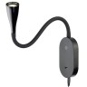Citilux Рио CL704381N LED Светильник гибкий с USB Чёрный