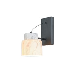 Escada 1173/1A E27*60W Black/Marble white