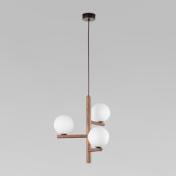 Подвесной светильник со стеклянными плафонами                      TK Lighting  10271 Estera Wood