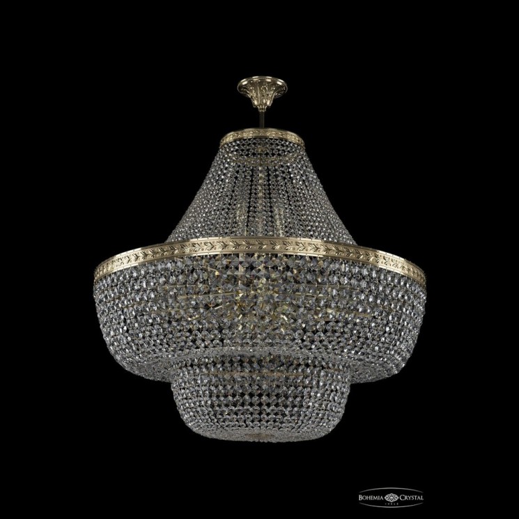 Люстра хрустальная 19101/H1/90IV G Bohemia Ivele Crystal (Потолочные)