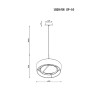 Подвесной светильник Divinare ALMA 1029/06 SP-10