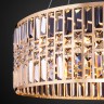 10125/8 золото/прозрачный хрусталь Strotskis Smart (10116/8), Подвесная люстра с системой Умный дом
