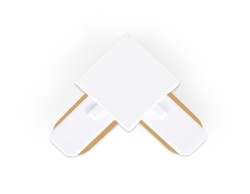 Ambrella Light Коннектор угловой однофазный Track System GL7070