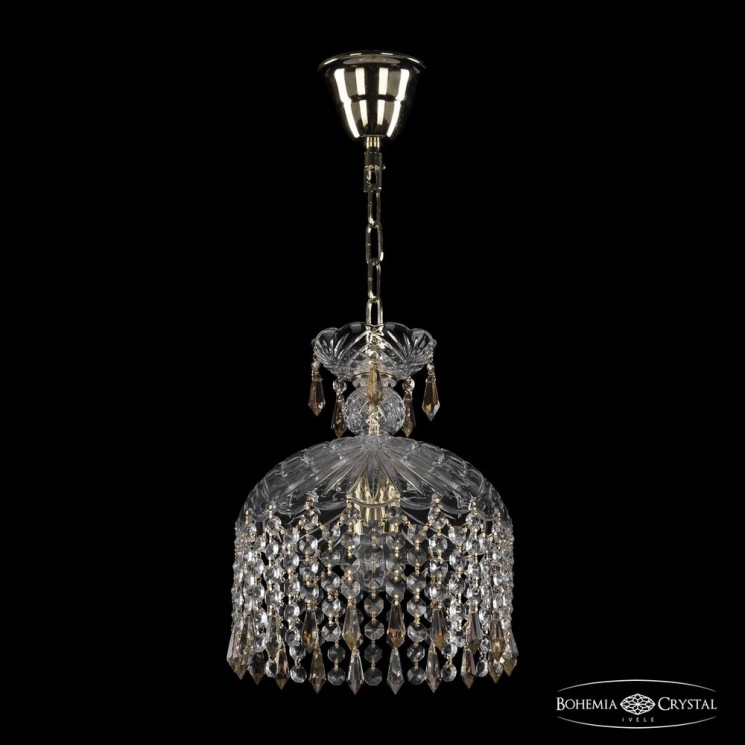 Подвес хрустальный 14781/22 G Drops K801 Bohemia Ivele Crystal (Стеклянная чаша)