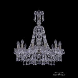 Люстра хрустальная 1403/12/240/XL-75 Pa Bohemia Ivele Crystal (Стеклянный рожок)