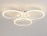 Ambrella Light Потолочная светодиодная люстра Acrylica FA4052