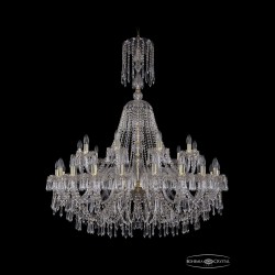 Люстра хрустальная 1403/20+10/400/XL-133 G Bohemia Ivele Crystal (Стеклянный рожок)