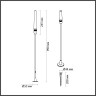 Уличный светильник ODEON LIGHT CANNA 7020/4GA