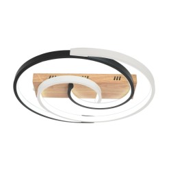 Escada 10265/1 LED*67W Black/Wood