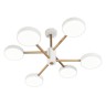 Escada 10236/6 LED*96W White/Wooden