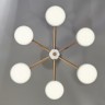 Escada 10236/6 LED*96W White/Wooden