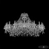 Люстра хрустальная 1411/20/460 Ni  Bohemia Ivele Crystal (Стеклянный рожок)