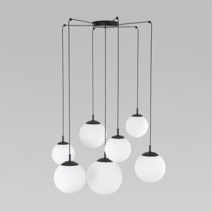 Подвесной светильник со стеклянными плафонами                      TK Lighting  4794 Esme