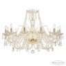 Люстра хрустальная 105/12/300 G Bohemia Ivele Crystal (Стеклянный рожок)