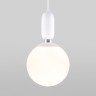 Подвесной светильник со стеклянным плафоном                      Eurosvet  50197/1 белый