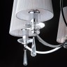 Подвесная люстра с хрусталем                      Eurosvet  60079/5 хром