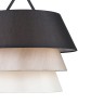Escada 10187/3S E27*60W Black/Beige/White