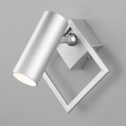 Настенный светодиодный светильник в стиле минимализм                      Eurosvet  20091/1 LED серебро