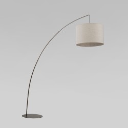 Напольный светильник с тканевым абажуром                      TK Lighting  6097 Moby