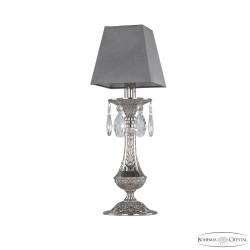Настольная лампа бронзовая 71100L/1 Ni SQ10 Bohemia Ivele Crystal (Бронзовые)