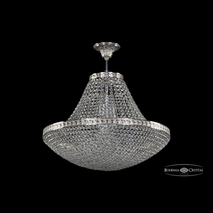 Люстра хрустальная 19321/H1/55IV Ni Bohemia Ivele Crystal (Потолочные)