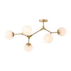 Escada 642/5PL E27*60W Champagne gold