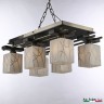 Люстра APL22385662/6C AB+RED Arte Perfetto Luce (5,2 кг)
