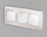 Ambrella Light Лицевая панель для 1-клавишных выключателей QUANT Ambrella Volt OMEGA OP1210